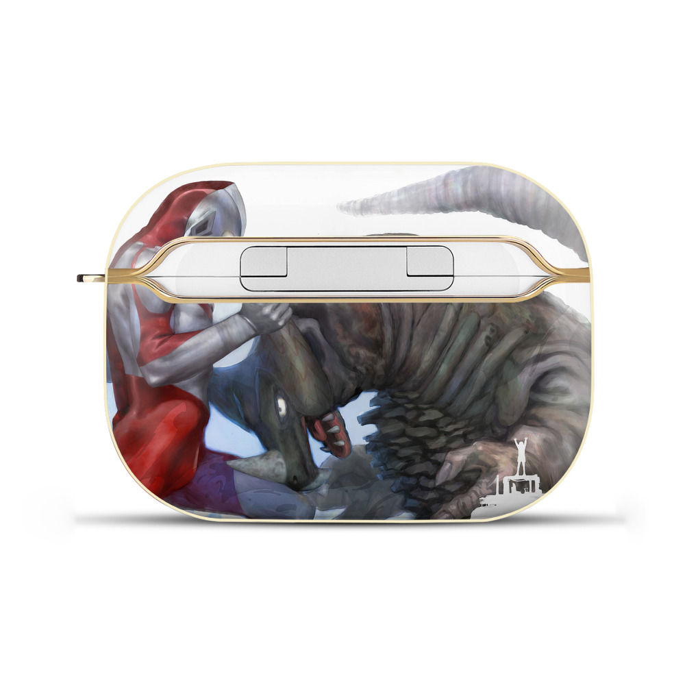 （画像用） ウルトラマン Ultraman 【AirPods Pro用】ハードシェル保護ケース｜耐衝撃・防指紋・カラビナ付き商品仕様