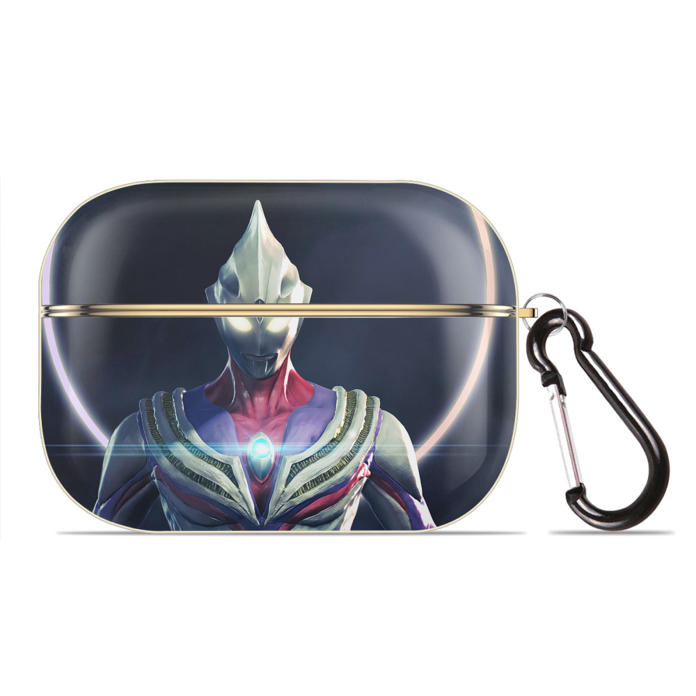 （画像用） ウルトラマン Ultraman 【AirPods Pro用】ハードシェル保護ケース｜耐衝撃・防指紋・カラビナ付き商品仕様