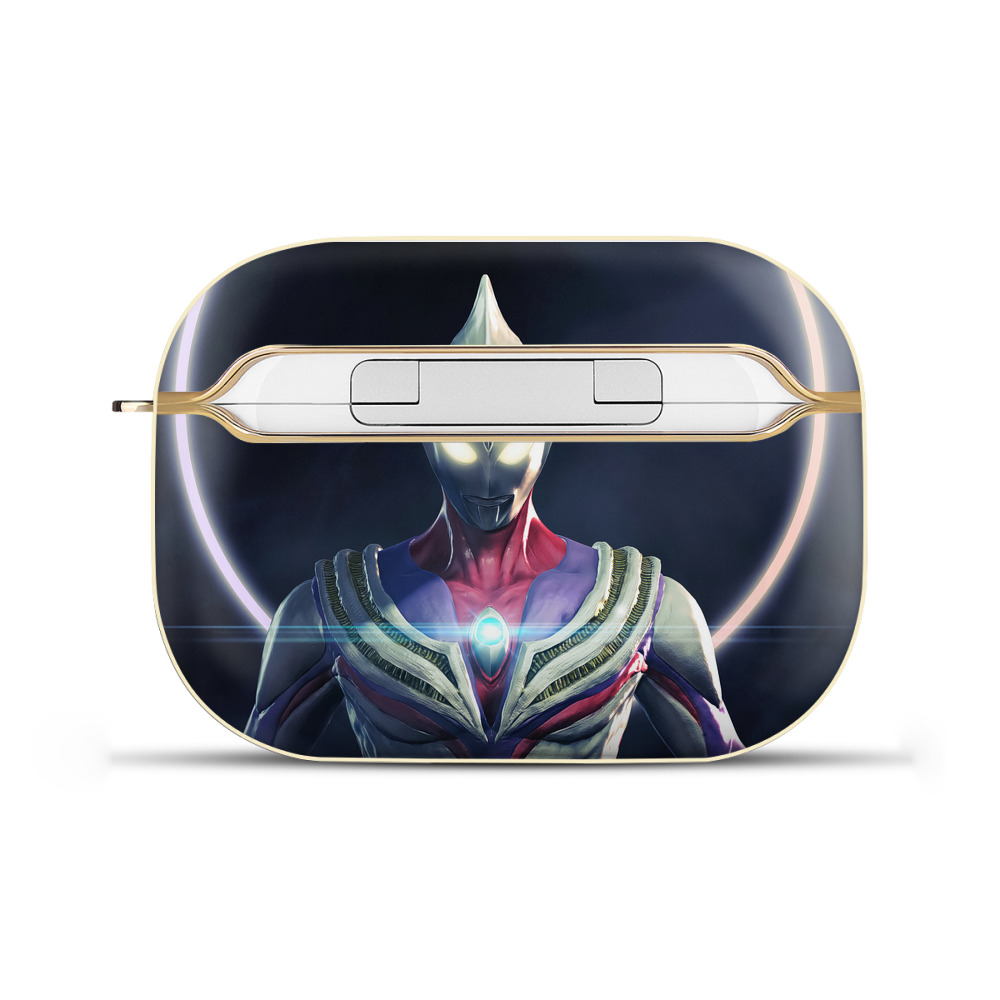 （画像用） ウルトラマン Ultraman 【AirPods Pro用】ハードシェル保護ケース｜耐衝撃・防指紋・カラビナ付き商品仕様