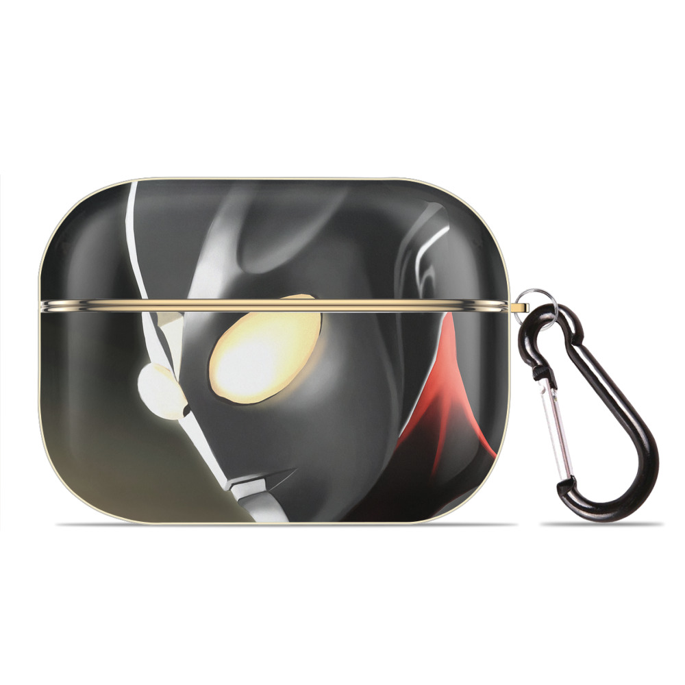 （画像用） ウルトラマン Ultraman 【AirPods Pro用】ハードシェル保護ケース｜耐衝撃・防指紋・カラビナ付き商品仕様