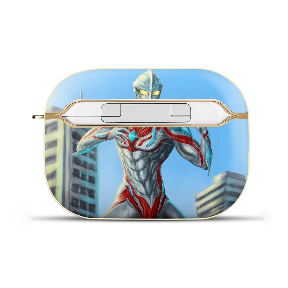 （画像用） ウルトラマン Ultraman 【AirPods Pro用】ハードシェル保護ケース｜耐衝撃・防指紋・カラビナ付き商品仕様