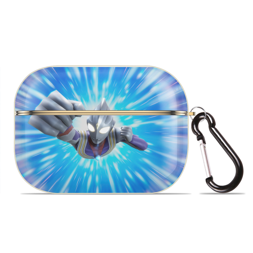 （画像用） ウルトラマン Ultraman 【AirPods Pro用】ハードシェル保護ケース｜耐衝撃・防指紋・カラビナ付き商品仕様