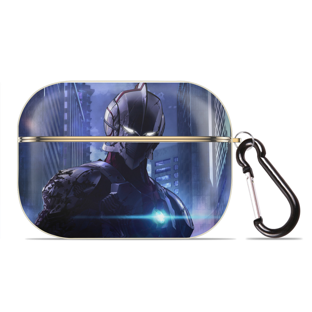 （画像用） ウルトラマン Ultraman 【AirPods Pro用】ハードシェル保護ケース｜耐衝撃・防指紋・カラビナ付き商品仕様