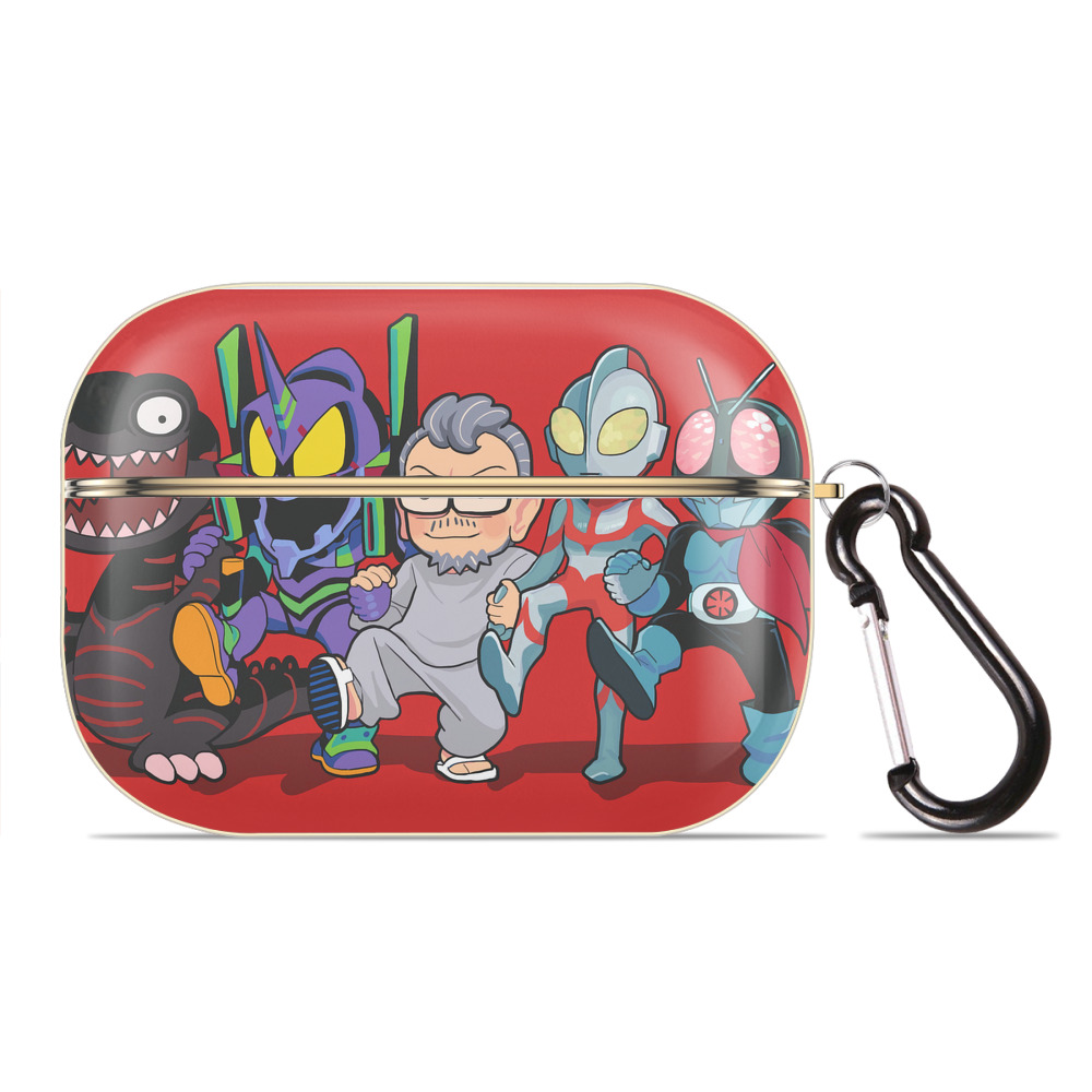 （画像用） ウルトラマン Ultraman 【AirPods Pro用】ハードシェル保護ケース｜耐衝撃・防指紋・カラビナ付き商品仕様
