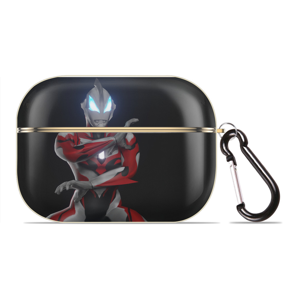 （画像用） ウルトラマン Ultraman 【AirPods Pro用】ハードシェル保護ケース｜耐衝撃・防指紋・カラビナ付き商品仕様