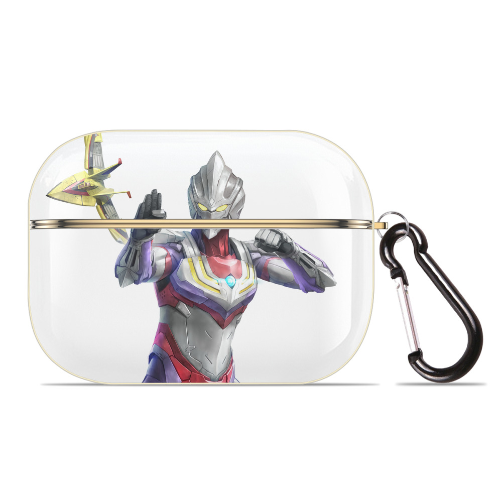 （画像用） ウルトラマン Ultraman 【AirPods Pro用】ハードシェル保護ケース｜耐衝撃・防指紋・カラビナ付き商品仕様