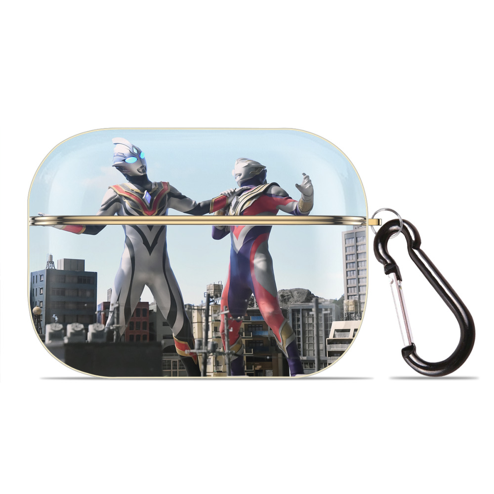 （画像用） ウルトラマン Ultraman 【AirPods Pro用】ハードシェル保護ケース｜耐衝撃・防指紋・カラビナ付き商品仕様
