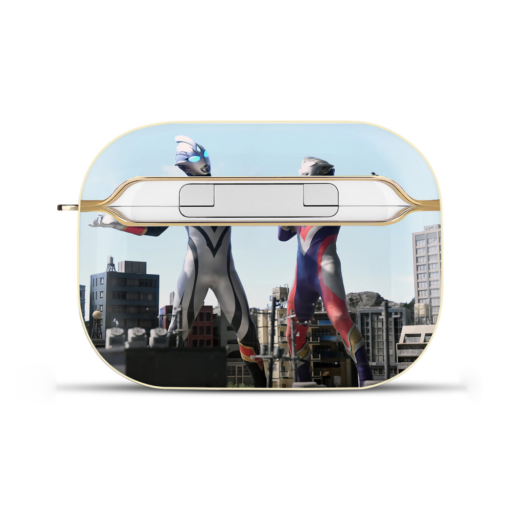 （画像用） ウルトラマン Ultraman 【AirPods Pro用】ハードシェル保護ケース｜耐衝撃・防指紋・カラビナ付き商品仕様