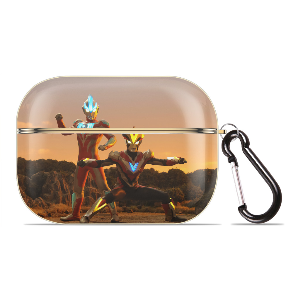 （画像用） ウルトラマン Ultraman 【AirPods Pro用】ハードシェル保護ケース｜耐衝撃・防指紋・カラビナ付き商品仕様