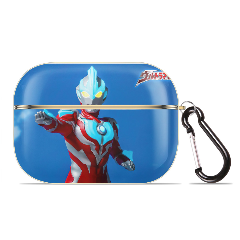 （画像用） ウルトラマン Ultraman 【AirPods Pro用】ハードシェル保護ケース｜耐衝撃・防指紋・カラビナ付き商品仕様