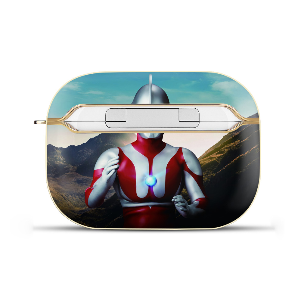 （画像用） ウルトラマン Ultraman 【AirPods Pro用】ハードシェル保護ケース｜耐衝撃・防指紋・カラビナ付き商品仕様