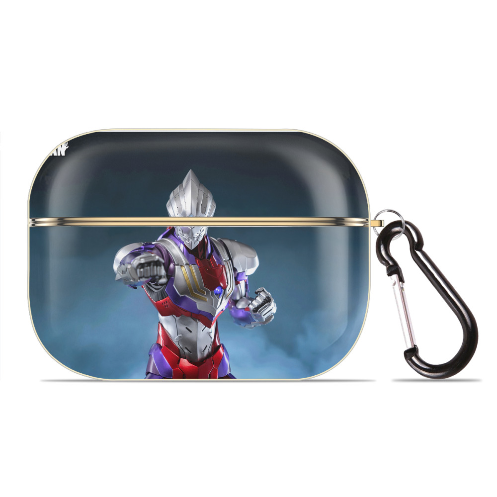 （画像用） ウルトラマン Ultraman 【AirPods Pro用】ハードシェル保護ケース｜耐衝撃・防指紋・カラビナ付き商品仕様