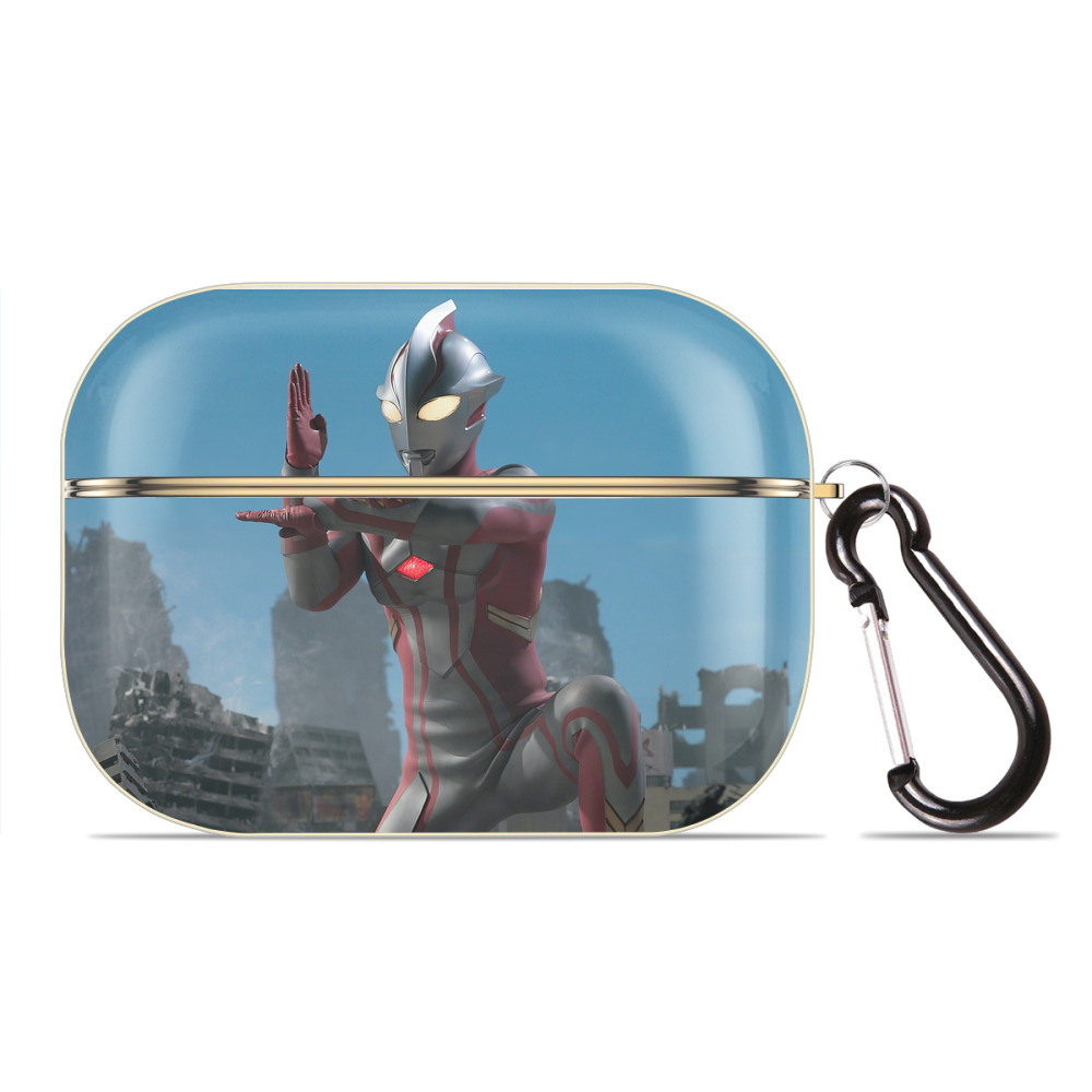 （画像用） ウルトラマン Ultraman 【AirPods Pro用】ハードシェル保護ケース｜耐衝撃・防指紋・カラビナ付き商品仕様