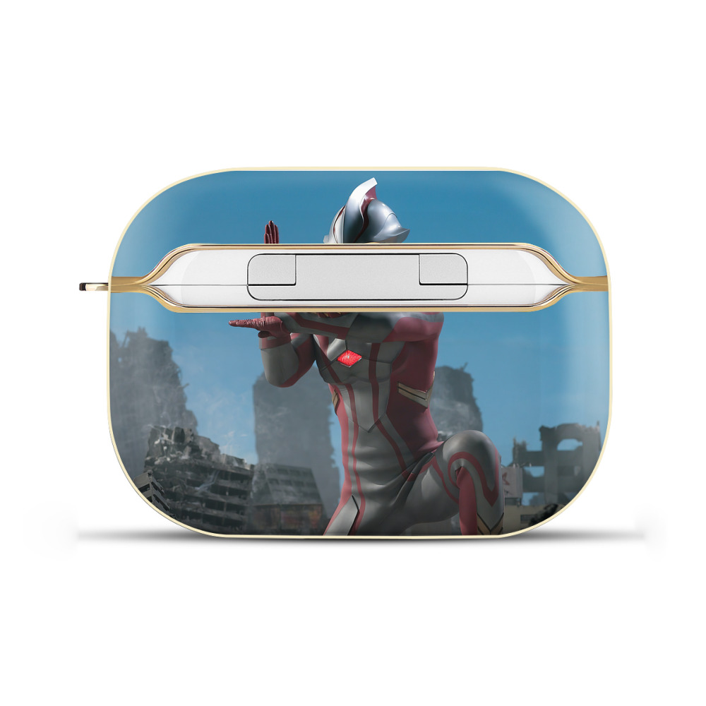 （画像用） ウルトラマン Ultraman 【AirPods Pro用】ハードシェル保護ケース｜耐衝撃・防指紋・カラビナ付き商品仕様