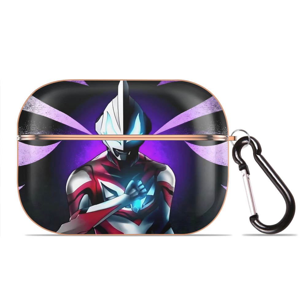 （画像用） ウルトラマン Ultraman 【AirPods Pro用】ハードシェル保護ケース｜耐衝撃・防指紋・カラビナ付き商品仕様