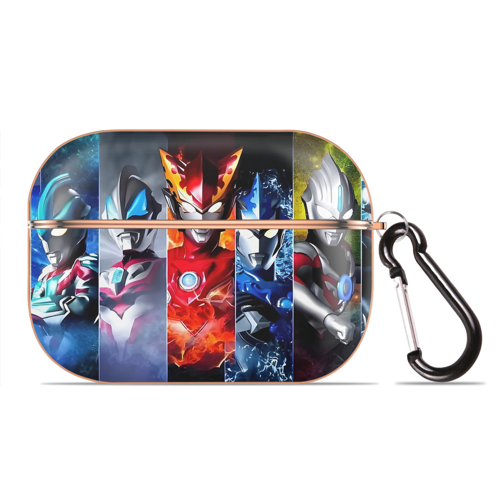 （画像用） ウルトラマン Ultraman 【AirPods Pro用】ハードシェル保護ケース｜耐衝撃・防指紋・カラビナ付き商品仕様
