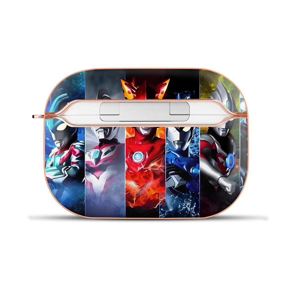 （画像用） ウルトラマン Ultraman 【AirPods Pro用】ハードシェル保護ケース｜耐衝撃・防指紋・カラビナ付き商品仕様