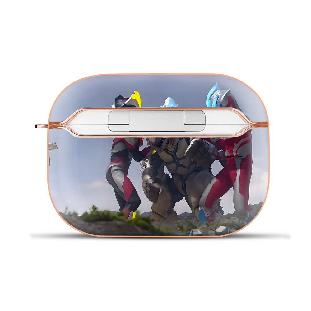 （画像用） ウルトラマン Ultraman 【AirPods Pro用】ハードシェル保護ケース｜耐衝撃・防指紋・カラビナ付き商品仕様