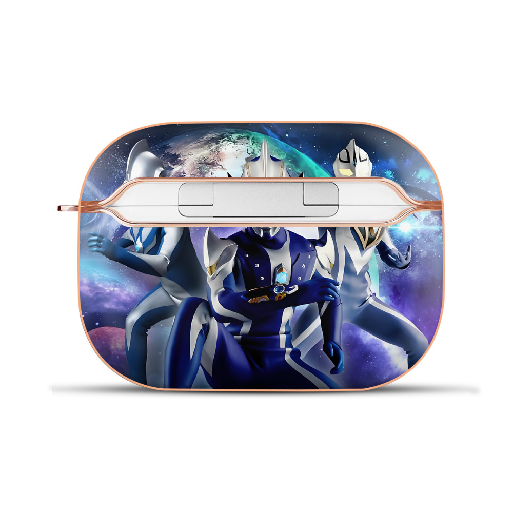 （画像用） ウルトラマン Ultraman 【AirPods Pro用】ハードシェル保護ケース｜耐衝撃・防指紋・カラビナ付き商品仕様