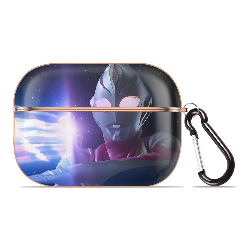 （画像用） ウルトラマン Ultraman 【AirPods Pro用】ハードシェル保護ケース｜耐衝撃・防指紋・カラビナ付き商品仕様