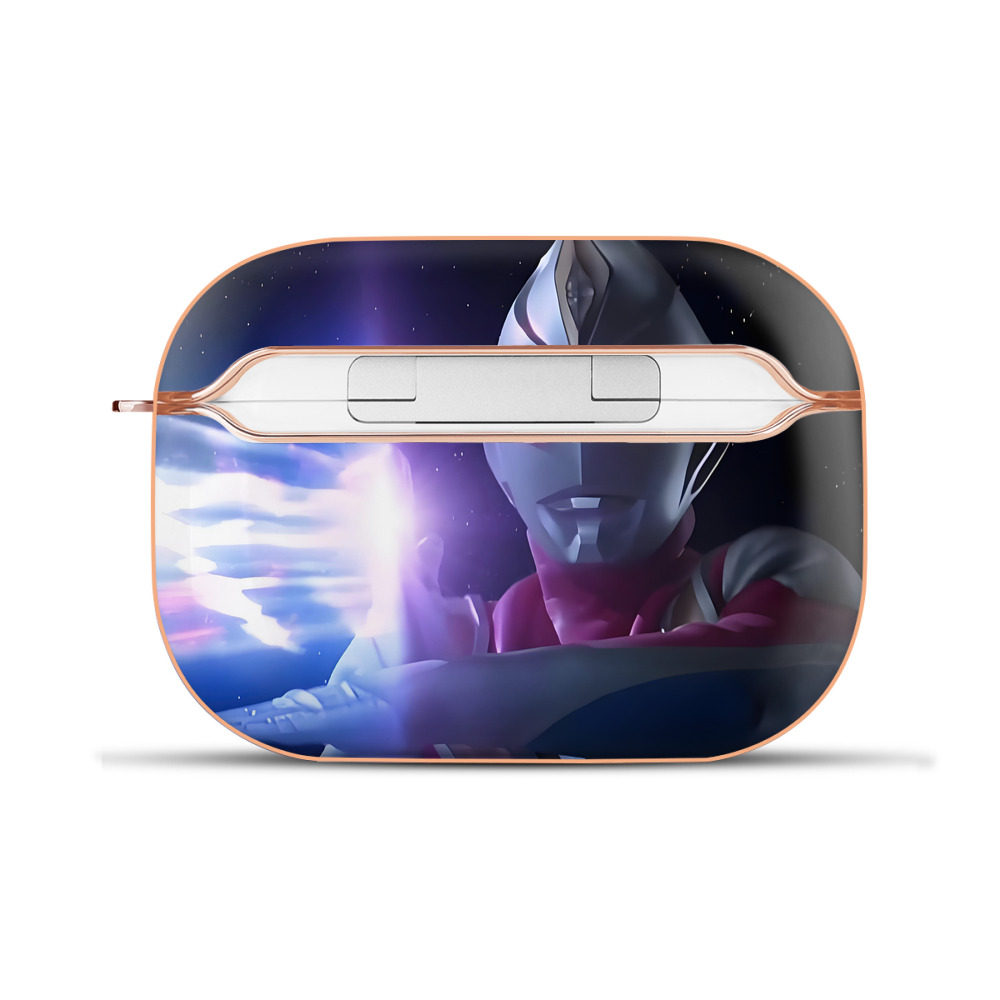 （画像用） ウルトラマン Ultraman 【AirPods Pro用】ハードシェル保護ケース｜耐衝撃・防指紋・カラビナ付き商品仕様