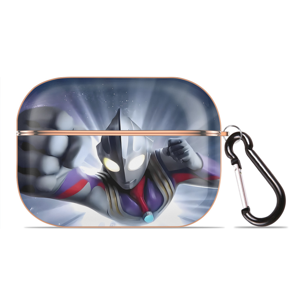 （画像用） ウルトラマン Ultraman 【AirPods Pro用】ハードシェル保護ケース｜耐衝撃・防指紋・カラビナ付き商品仕様