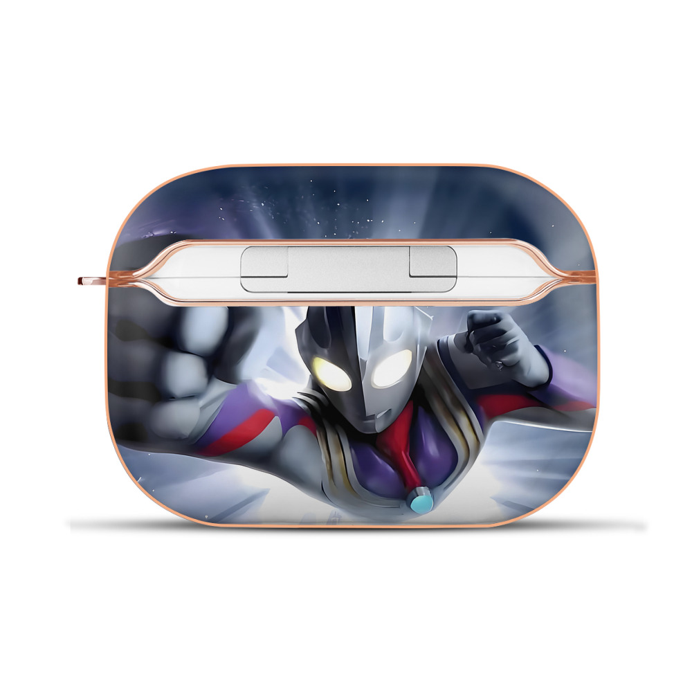 （画像用） ウルトラマン Ultraman 【AirPods Pro用】ハードシェル保護ケース｜耐衝撃・防指紋・カラビナ付き商品仕様