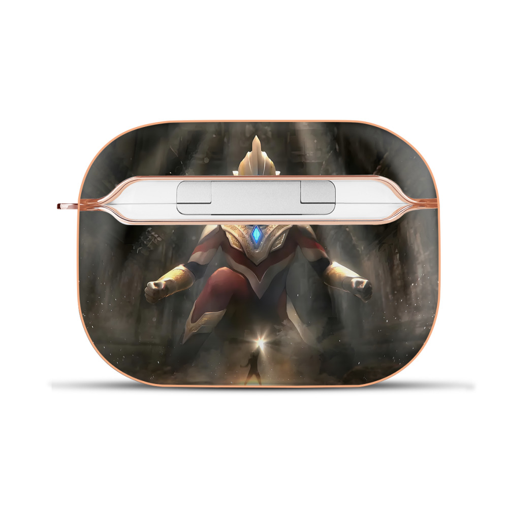 （画像用） ウルトラマン Ultraman 【AirPods Pro用】ハードシェル保護ケース｜耐衝撃・防指紋・カラビナ付き商品仕様