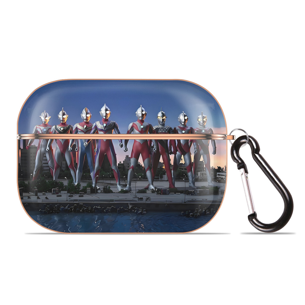 （画像用） ウルトラマン Ultraman 【AirPods Pro用】ハードシェル保護ケース｜耐衝撃・防指紋・カラビナ付き商品仕様