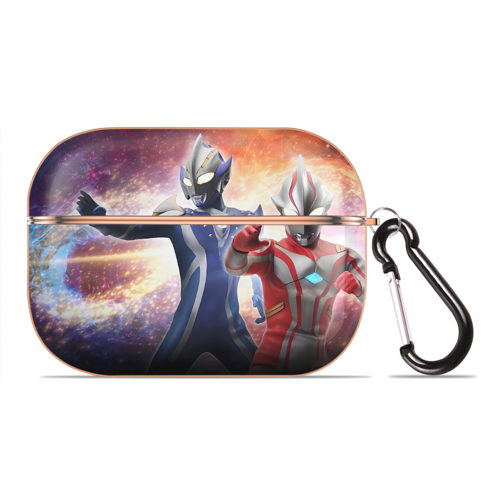 （画像用） ウルトラマン Ultraman 【AirPods Pro用】ハードシェル保護ケース｜耐衝撃・防指紋・カラビナ付き商品仕様