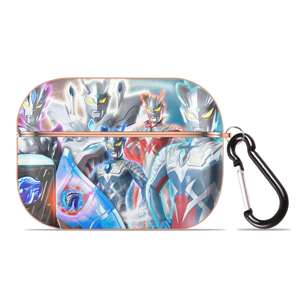 （画像用） ウルトラマン Ultraman 【AirPods Pro用】ハードシェル保護ケース｜耐衝撃・防指紋・カラビナ付き商品仕様