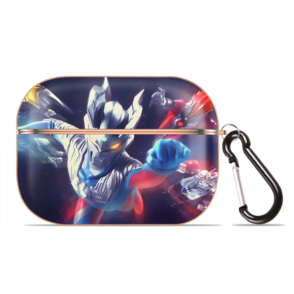 （画像用） ウルトラマン Ultraman 【AirPods Pro用】ハードシェル保護ケース｜耐衝撃・防指紋・カラビナ付き商品仕様