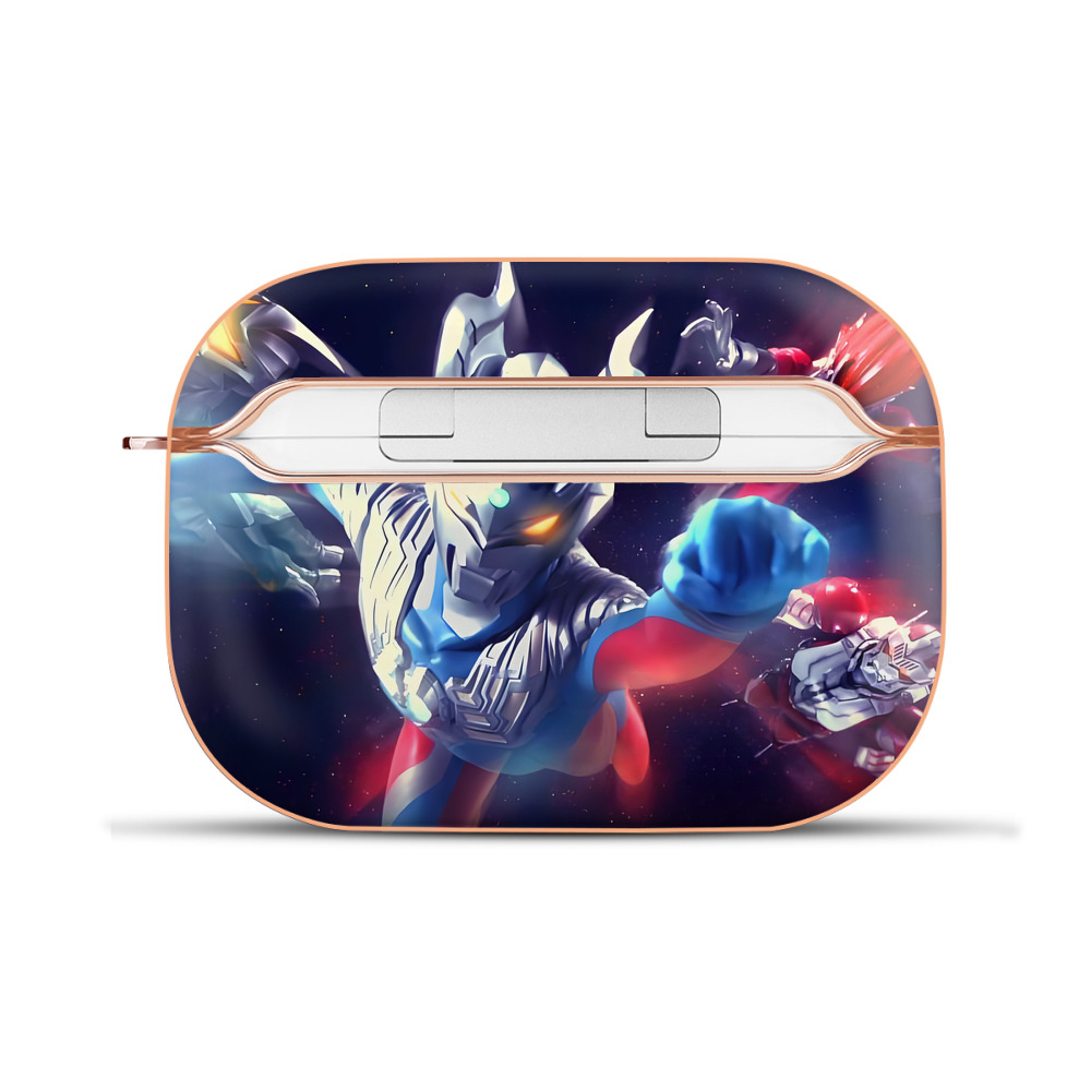 （画像用） ウルトラマン Ultraman 【AirPods Pro用】ハードシェル保護ケース｜耐衝撃・防指紋・カラビナ付き商品仕様
