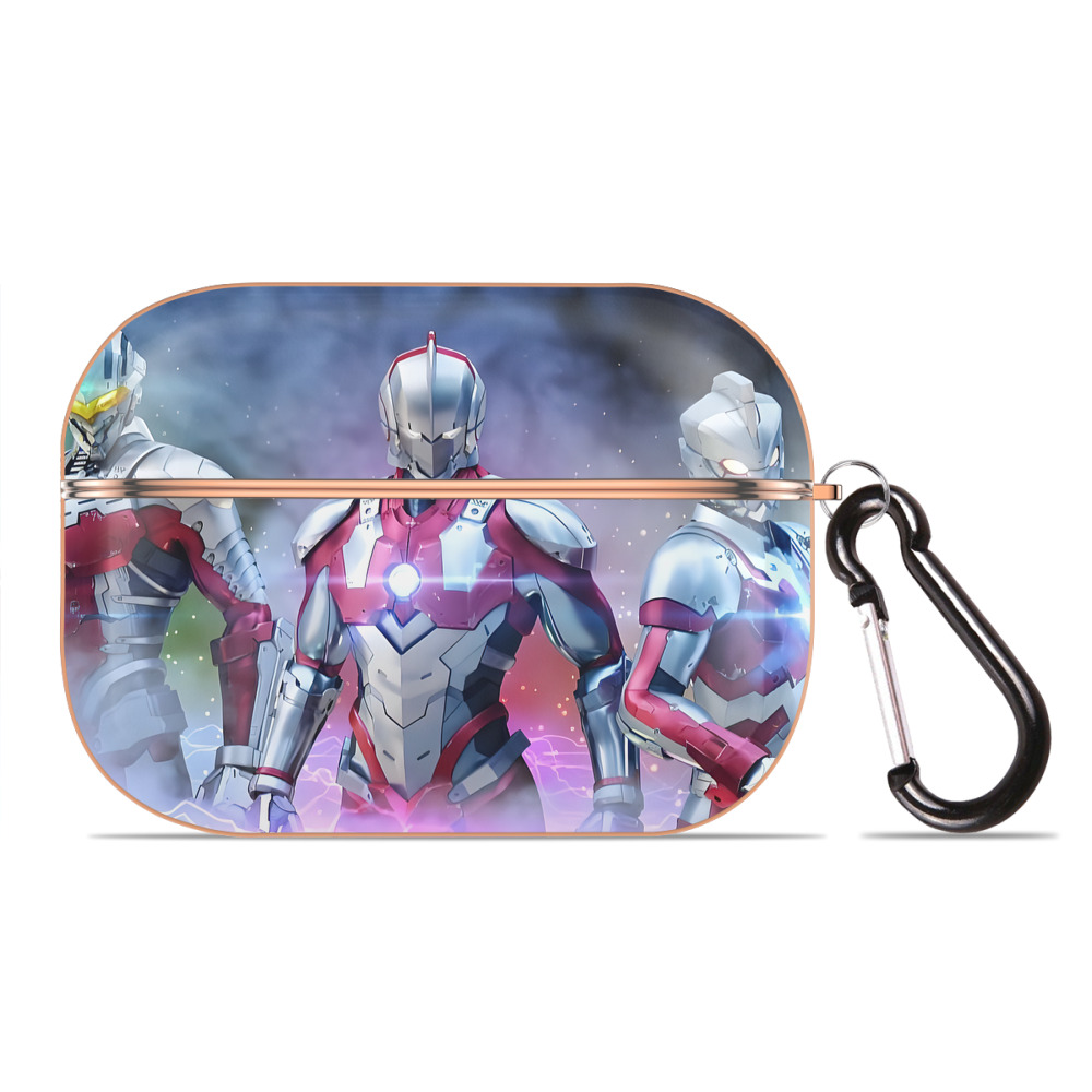 （画像用） ウルトラマン Ultraman 【AirPods Pro用】ハードシェル保護ケース｜耐衝撃・防指紋・カラビナ付き商品仕様