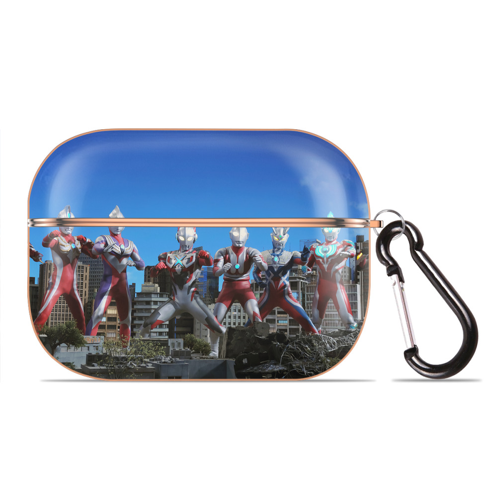 （画像用） ウルトラマン Ultraman 【AirPods Pro用】ハードシェル保護ケース｜耐衝撃・防指紋・カラビナ付き商品仕様