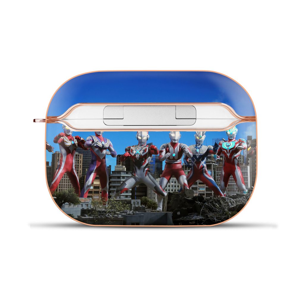 （画像用） ウルトラマン Ultraman 【AirPods Pro用】ハードシェル保護ケース｜耐衝撃・防指紋・カラビナ付き商品仕様