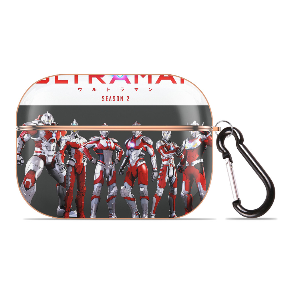 （画像用） ウルトラマン Ultraman 【AirPods Pro用】ハードシェル保護ケース｜耐衝撃・防指紋・カラビナ付き商品仕様