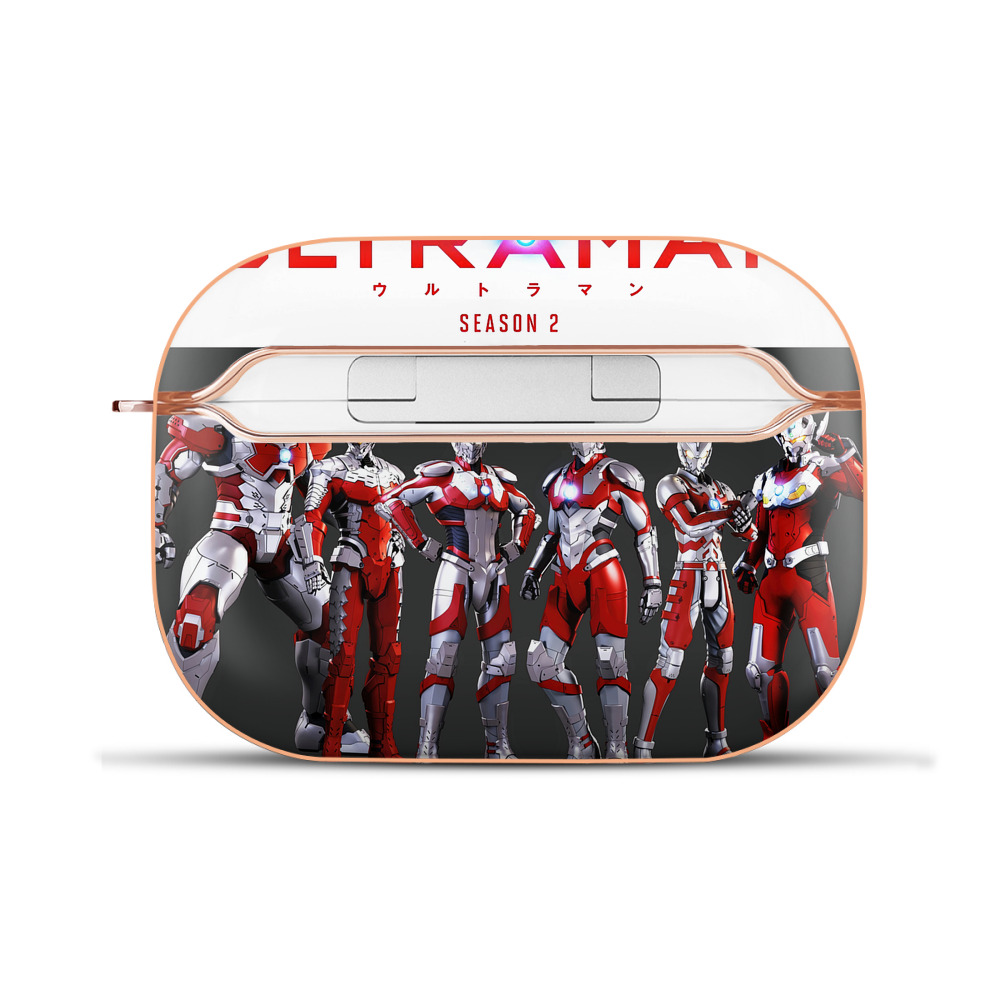 （画像用） ウルトラマン Ultraman 【AirPods Pro用】ハードシェル保護ケース｜耐衝撃・防指紋・カラビナ付き商品仕様