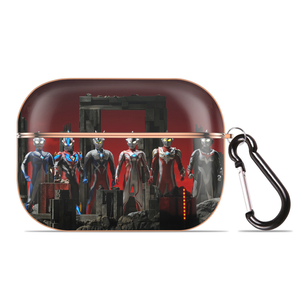 （画像用） ウルトラマン Ultraman 【AirPods Pro用】ハードシェル保護ケース｜耐衝撃・防指紋・カラビナ付き商品仕様