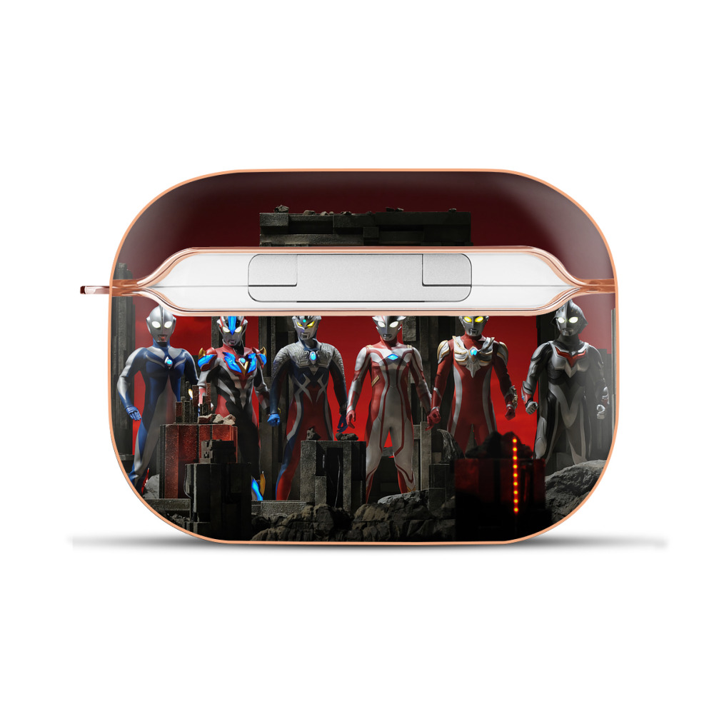 （画像用） ウルトラマン Ultraman 【AirPods Pro用】ハードシェル保護ケース｜耐衝撃・防指紋・カラビナ付き商品仕様