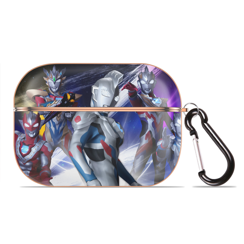 （画像用） ウルトラマン Ultraman 【AirPods Pro用】ハードシェル保護ケース｜耐衝撃・防指紋・カラビナ付き商品仕様