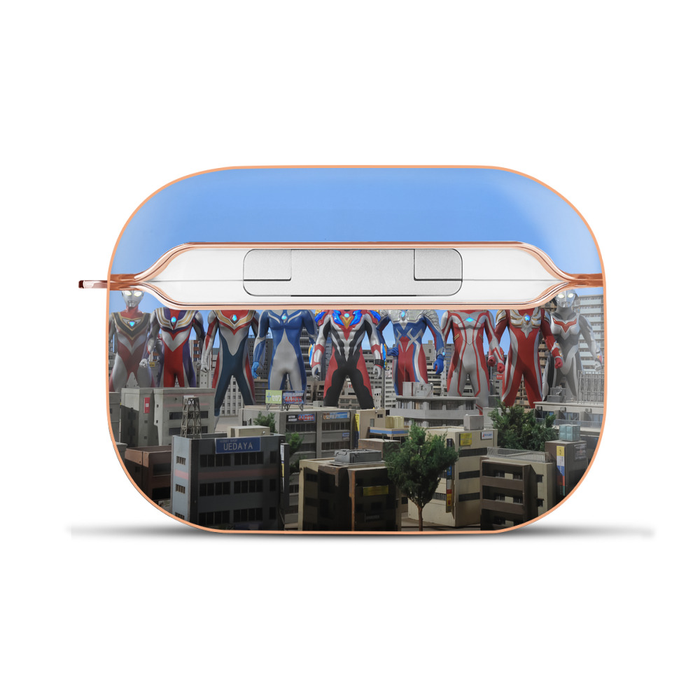 （画像用） ウルトラマン Ultraman 【AirPods Pro用】ハードシェル保護ケース｜耐衝撃・防指紋・カラビナ付き商品仕様