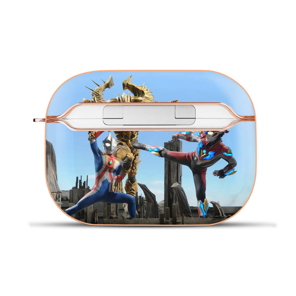 （画像用） ウルトラマン Ultraman 【AirPods Pro用】ハードシェル保護ケース｜耐衝撃・防指紋・カラビナ付き商品仕様