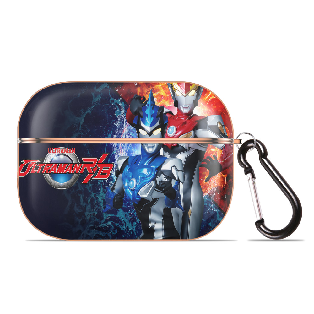 （画像用） ウルトラマン Ultraman 【AirPods Pro用】ハードシェル保護ケース｜耐衝撃・防指紋・カラビナ付き商品仕様