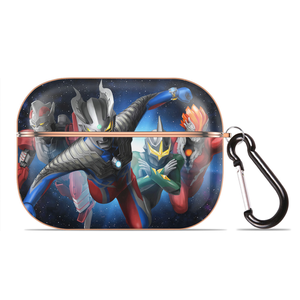（画像用） ウルトラマン Ultraman 【AirPods Pro用】ハードシェル保護ケース｜耐衝撃・防指紋・カラビナ付き商品仕様