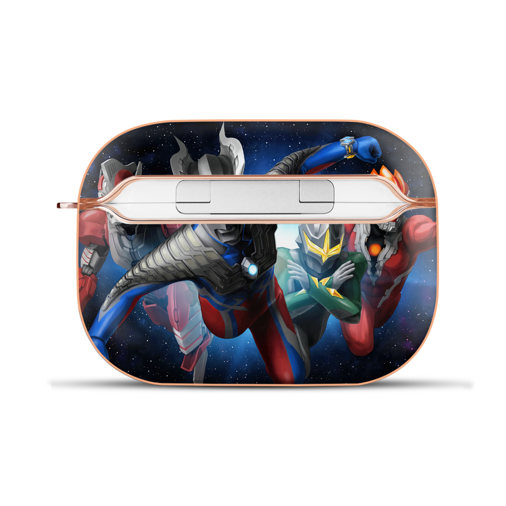 （画像用） ウルトラマン Ultraman 【AirPods Pro用】ハードシェル保護ケース｜耐衝撃・防指紋・カラビナ付き商品仕様