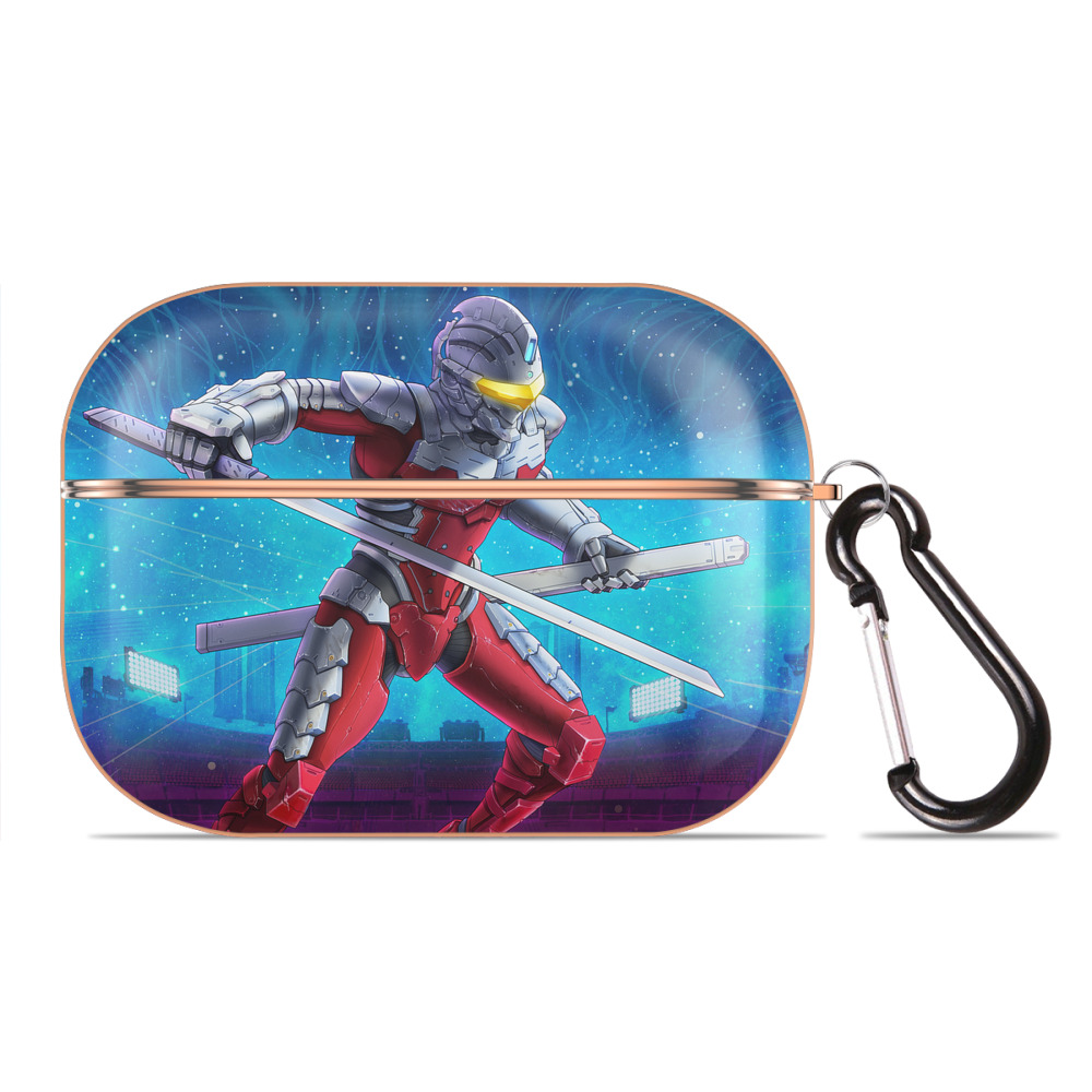 （画像用） ウルトラマン Ultraman 【AirPods Pro用】ハードシェル保護ケース｜耐衝撃・防指紋・カラビナ付き商品仕様