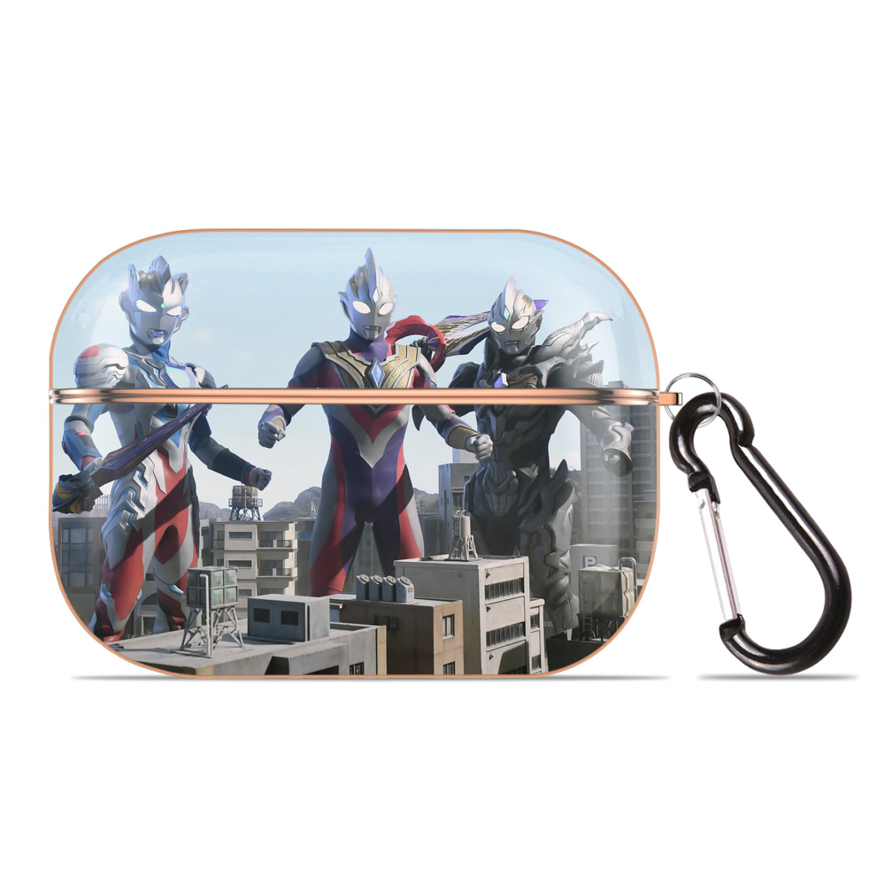 （画像用） ウルトラマン Ultraman 【AirPods Pro用】ハードシェル保護ケース｜耐衝撃・防指紋・カラビナ付き商品仕様