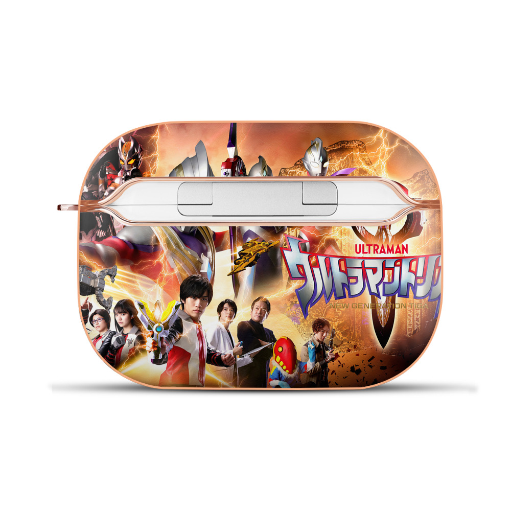 （画像用） ウルトラマン Ultraman 【AirPods Pro用】ハードシェル保護ケース｜耐衝撃・防指紋・カラビナ付き商品仕様