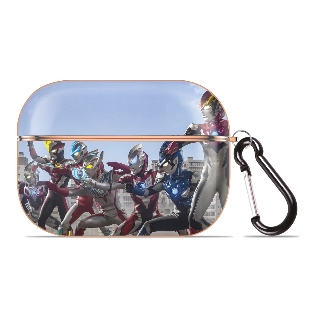 （画像用） ウルトラマン Ultraman 【AirPods Pro用】ハードシェル保護ケース｜耐衝撃・防指紋・カラビナ付き商品仕様